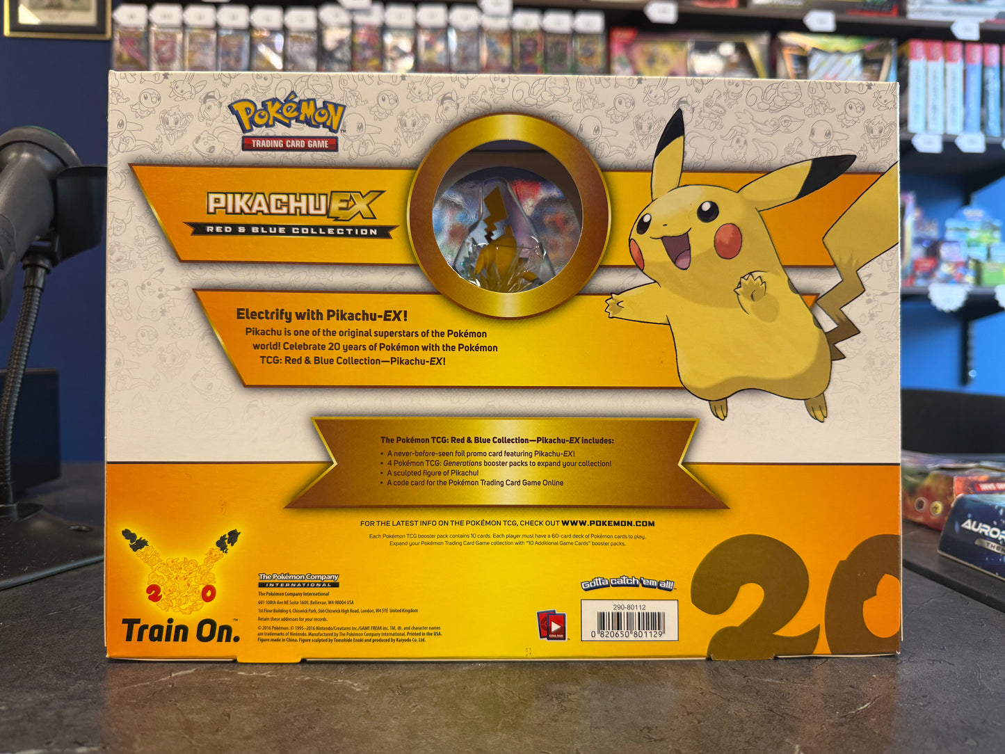 Red & Blue Collection [Pikachu EX] (Generations) (Tear, see pics)