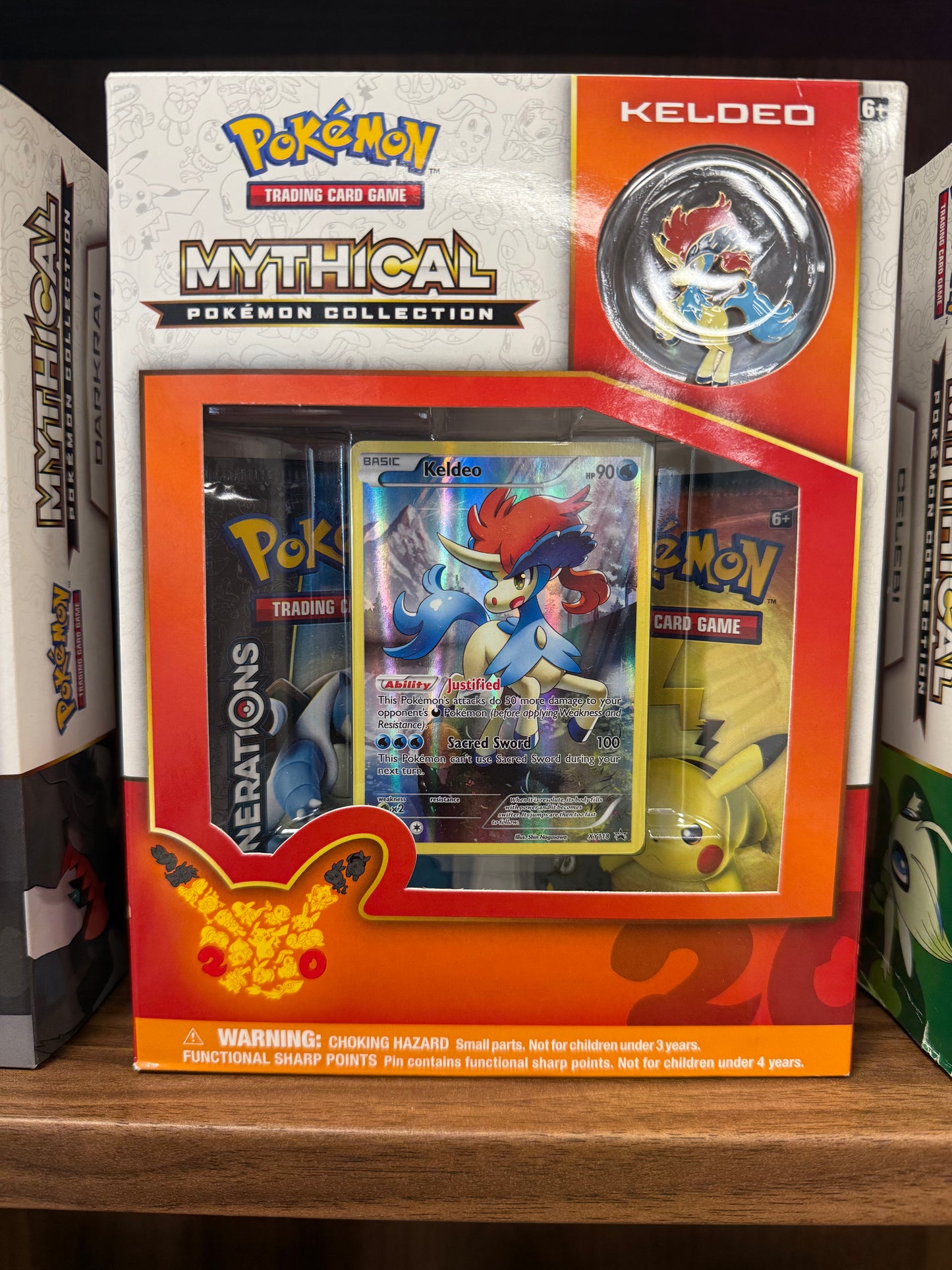 Mythical Pokemon Collection Box [Keldeo] (Generations)