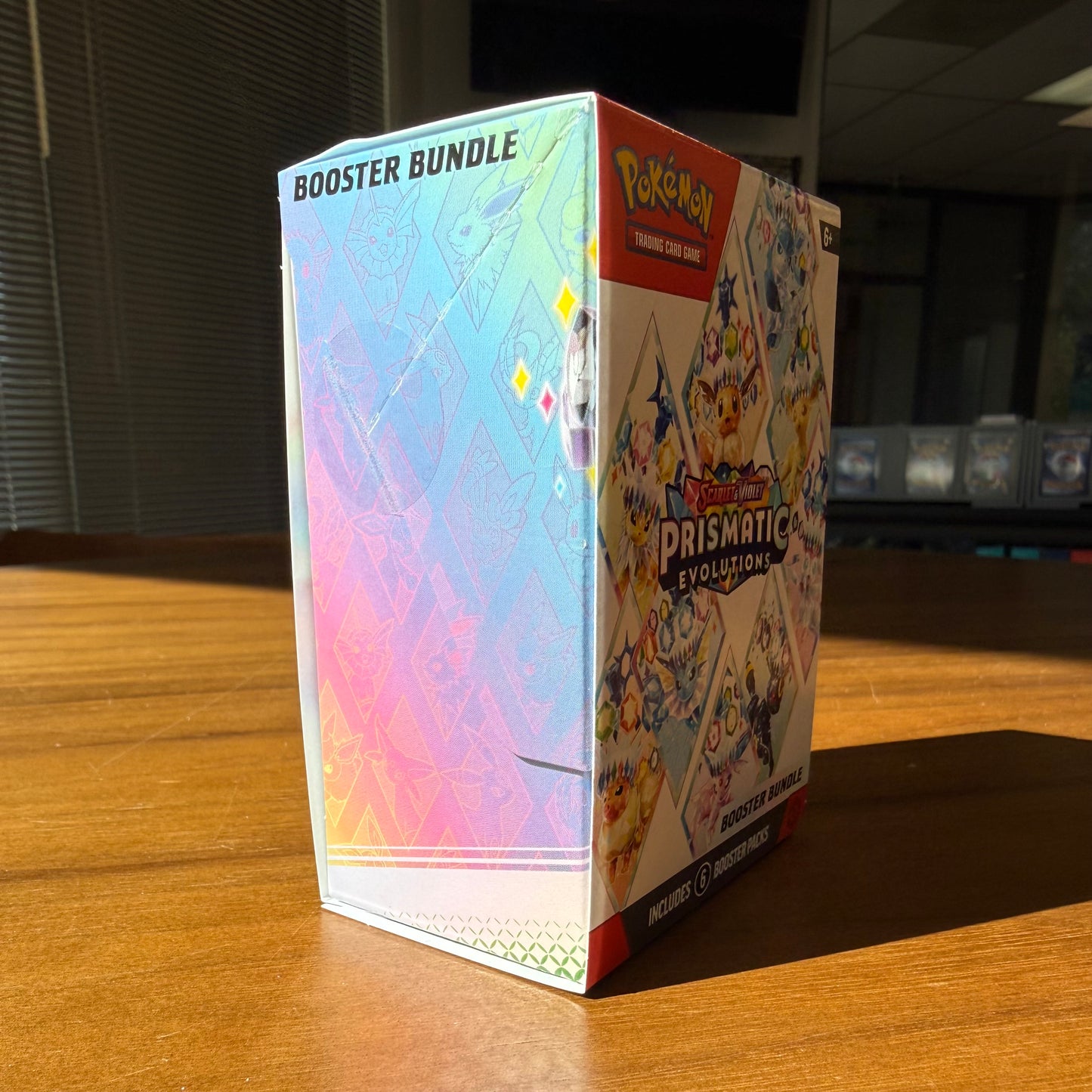 Prismatic Evolutions Non-Shrinkwrapped Sealed Booster Bundle (6 Packs)
