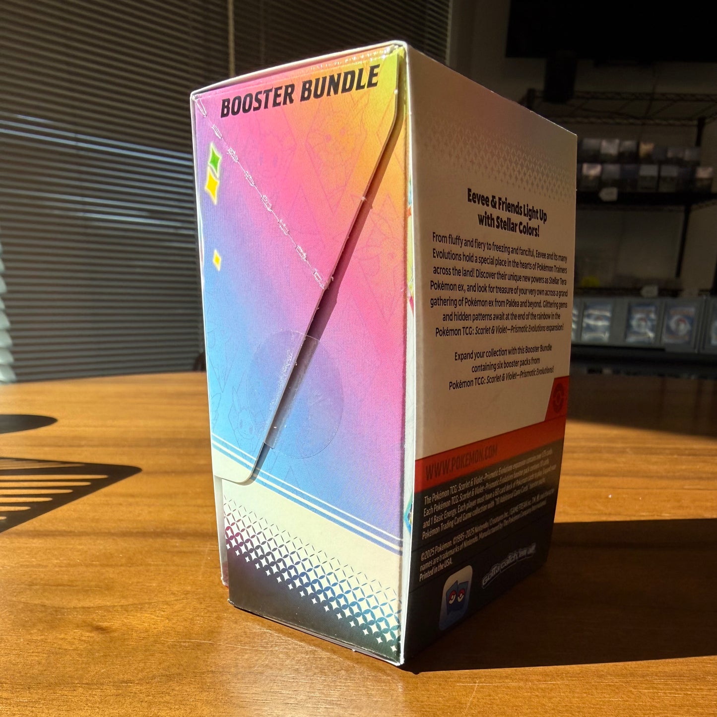 Prismatic Evolutions Non-Shrinkwrapped Sealed Booster Bundle (6 Packs)