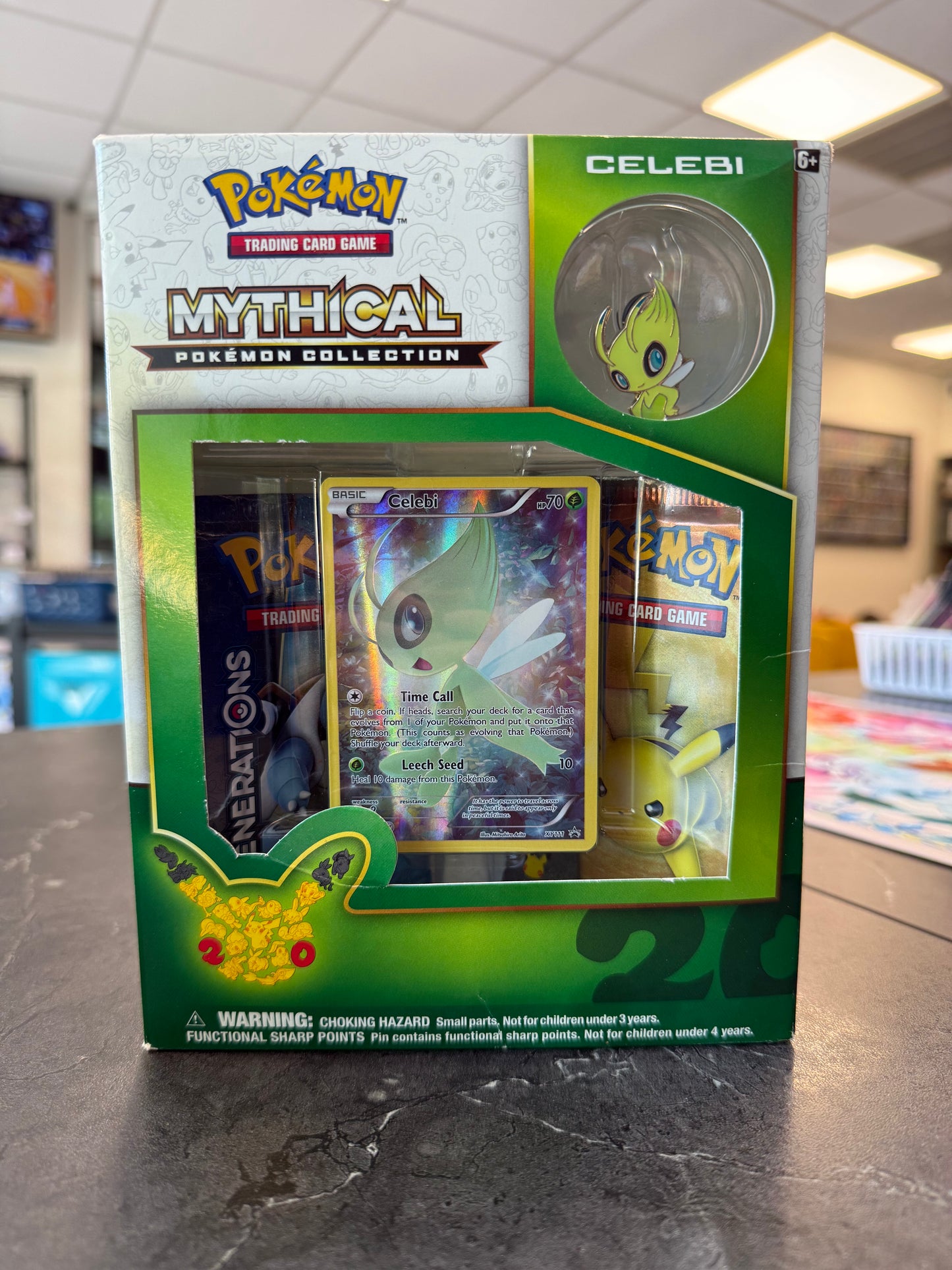 Mythical Pokemon Generations Collection Box [Celebi] (some wear, see pics)