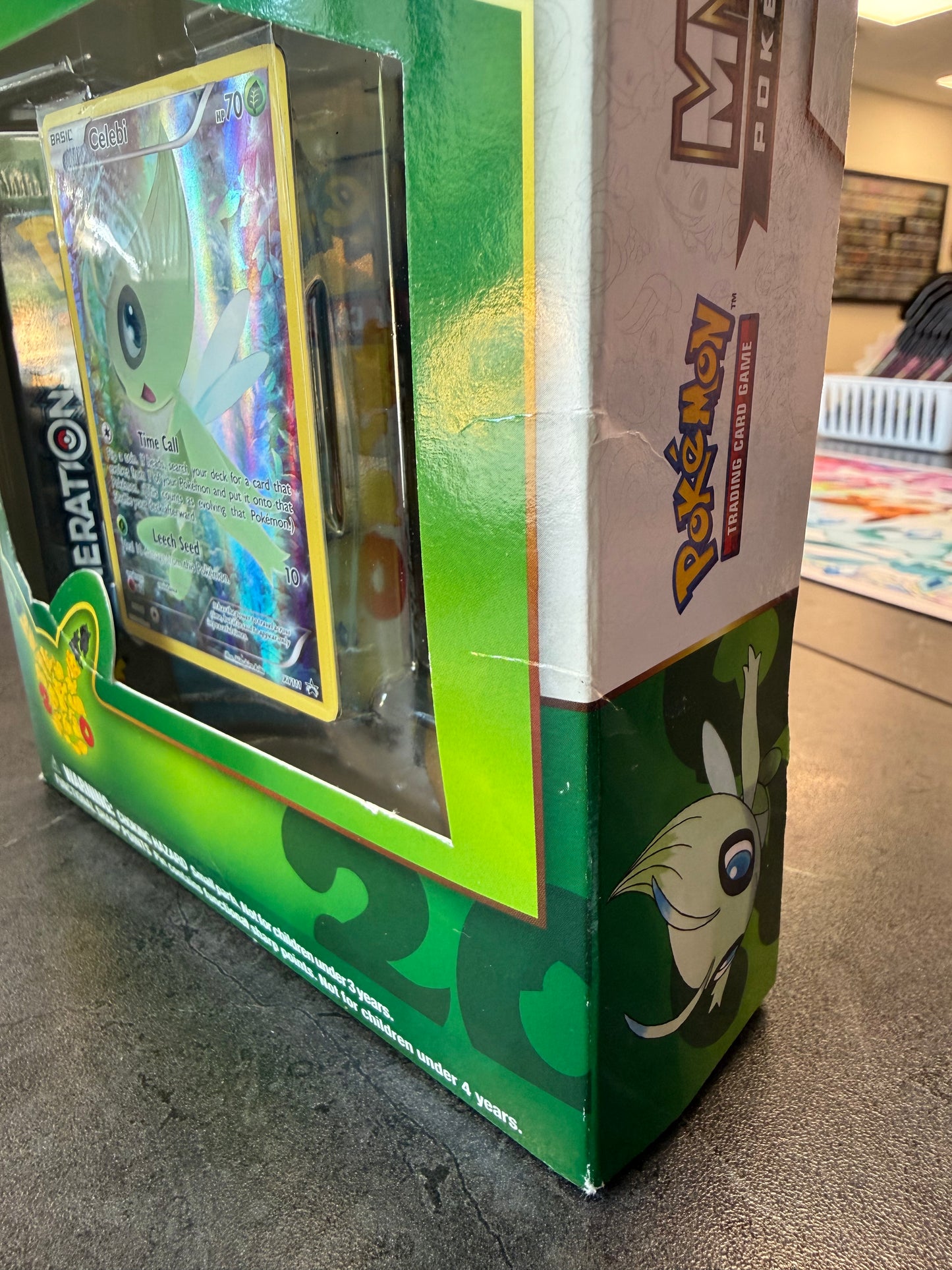 Mythical Pokemon Generations Collection Box [Celebi] (some wear, see pics)