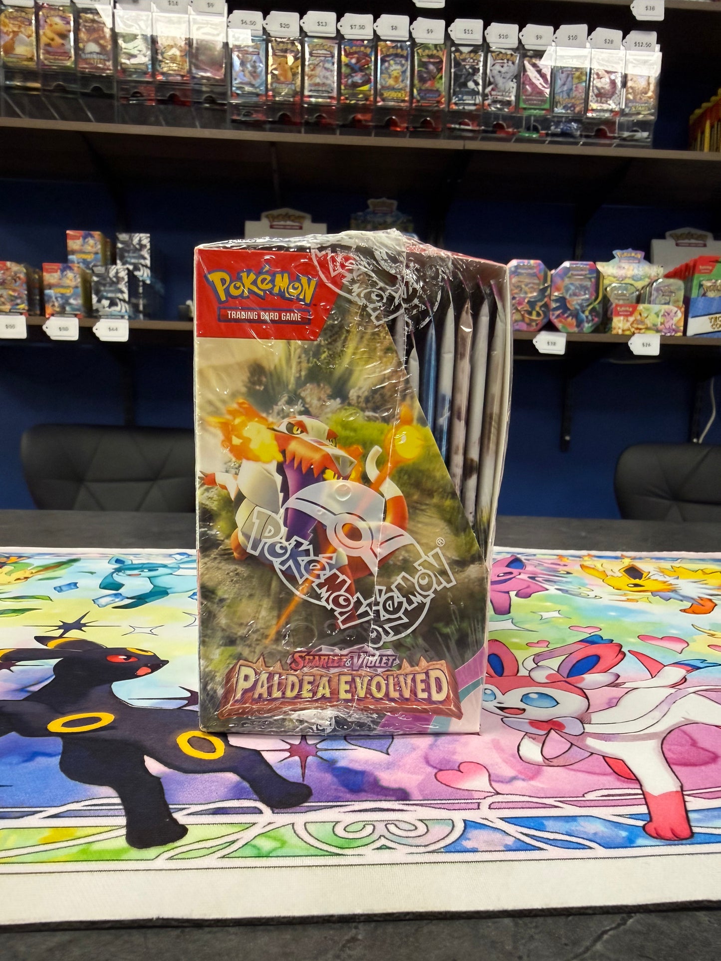 Paldea Evolved Booster Box (small hole, see pics)