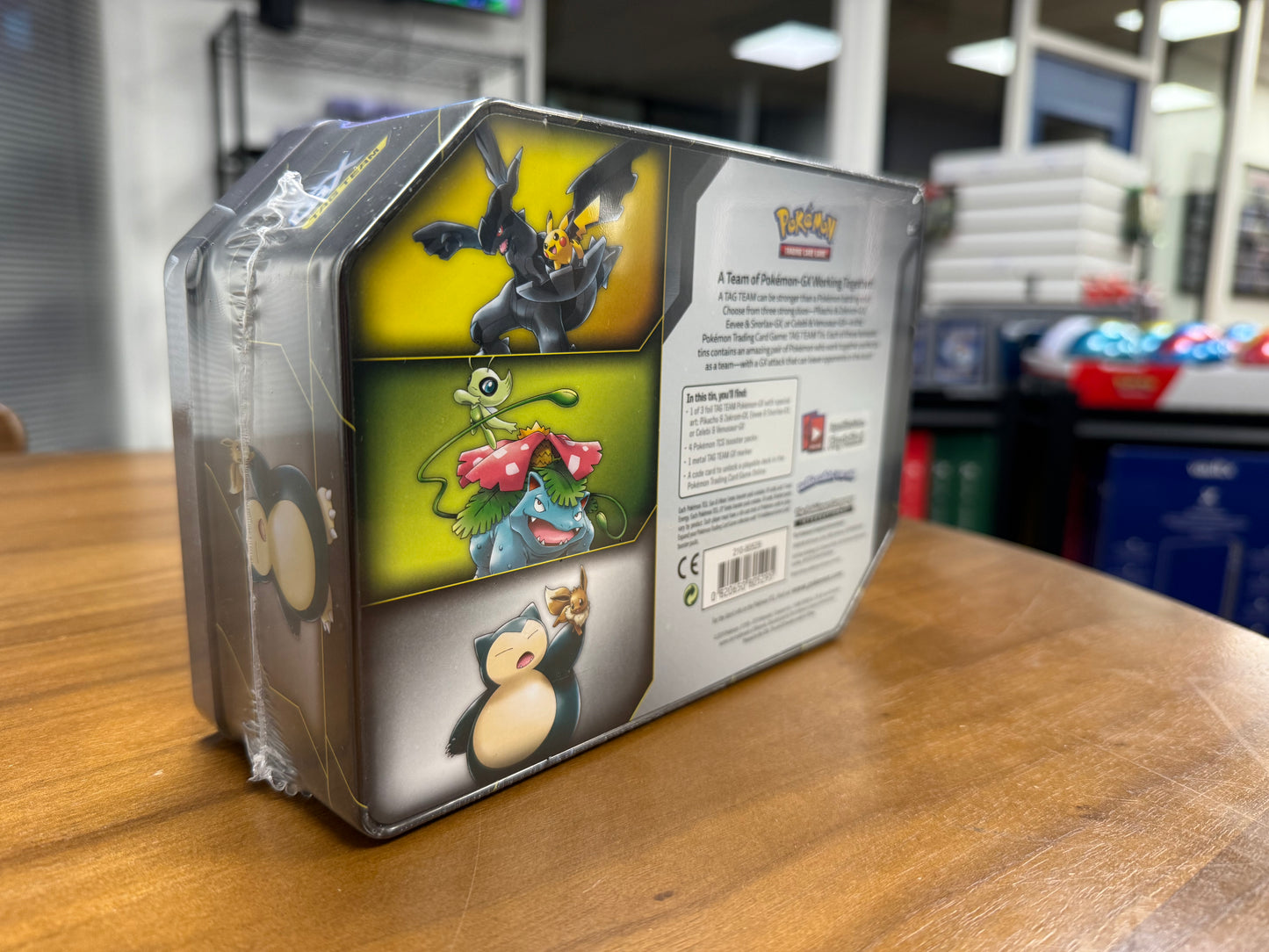 TAG TEAM Tin [Pikachu & Zekrom GX]