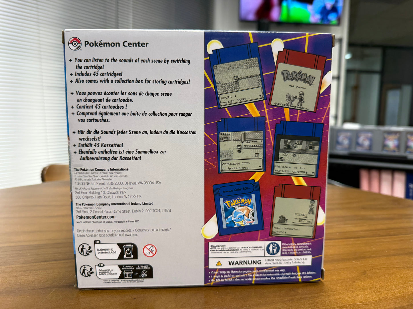 Red & Blue Music Collection: Game Boy Jukebox (Pokémon Center)
