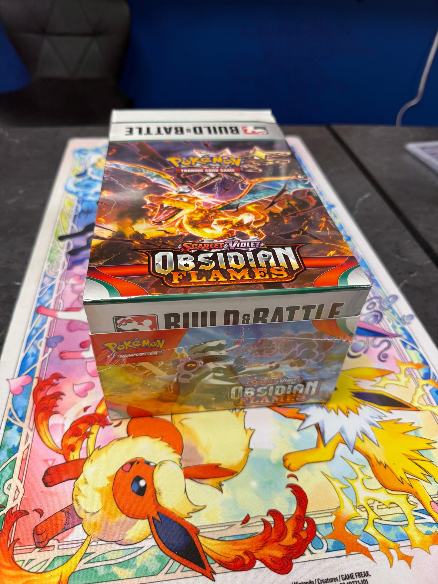 Obsidian Flames Build & Battle Box Display