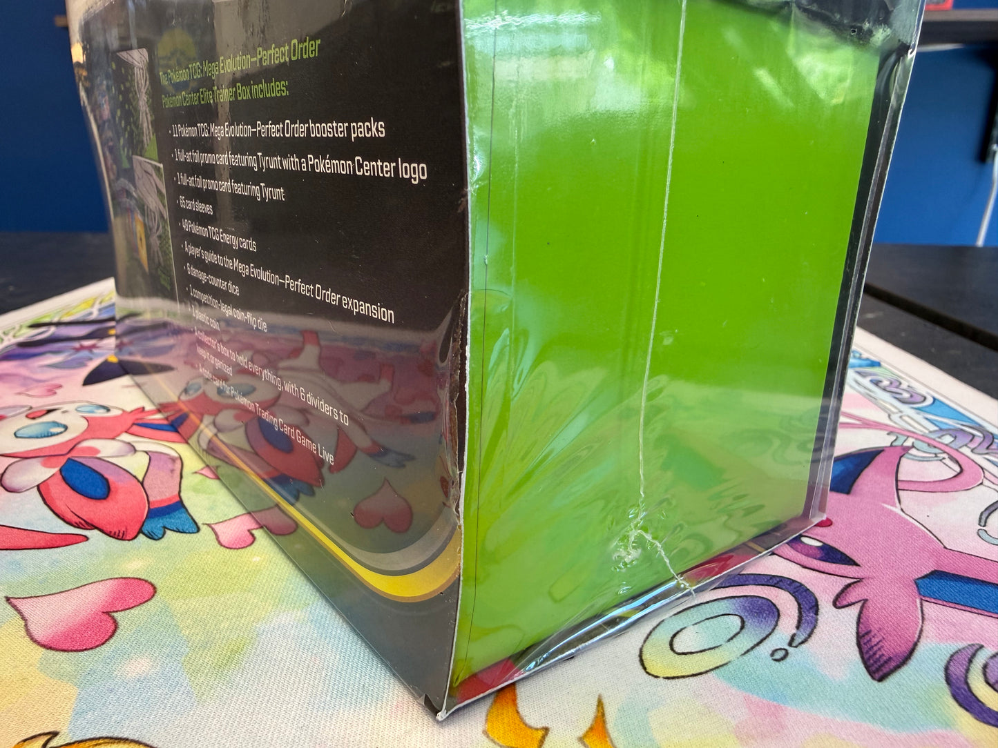 Perfect Order Pokemon Center Elite Trainer Box (PC ETB) (tear, see pics)
