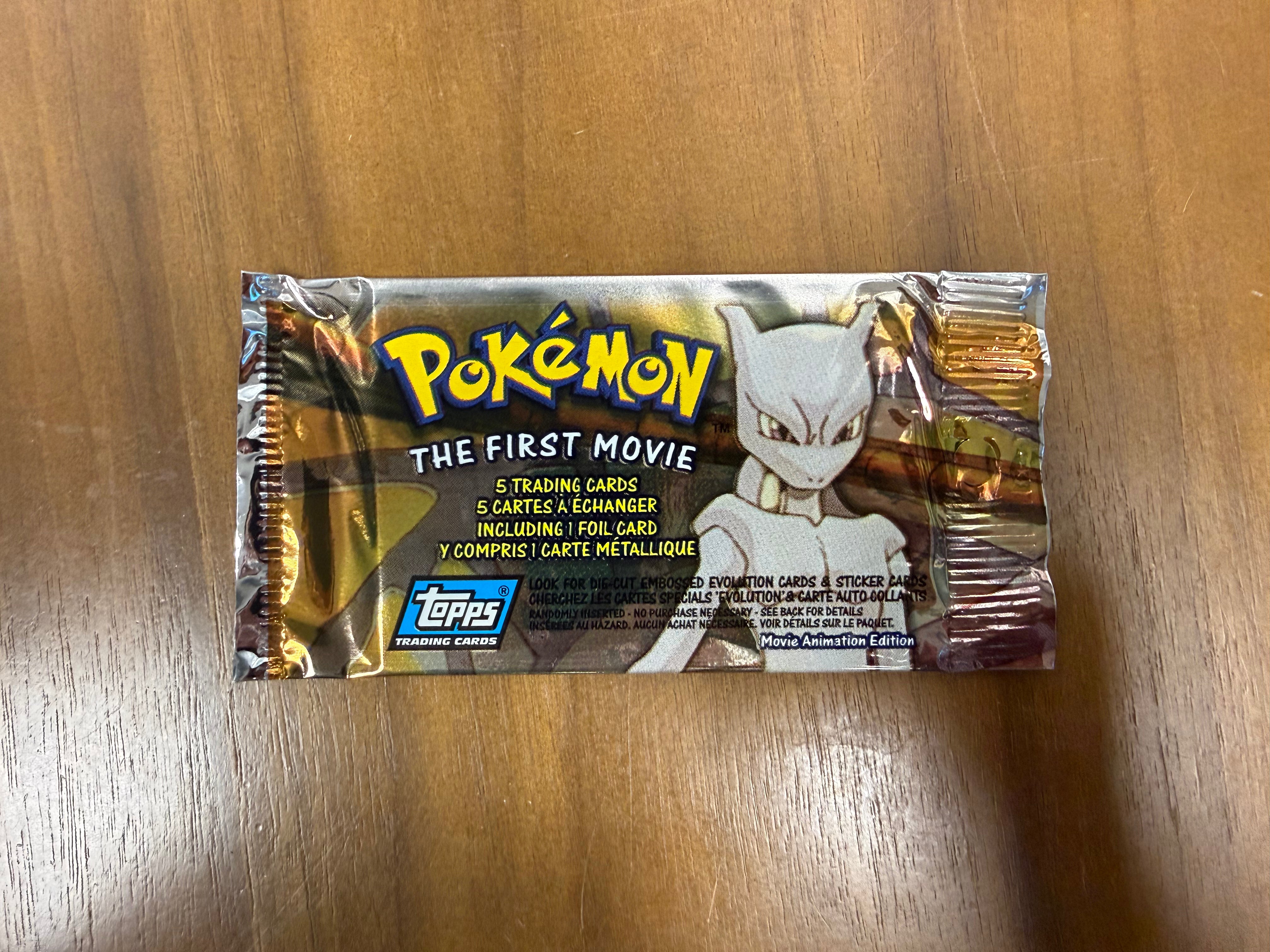 Topps The First Movie Animation Edition Pack – Ready Mark Cards
