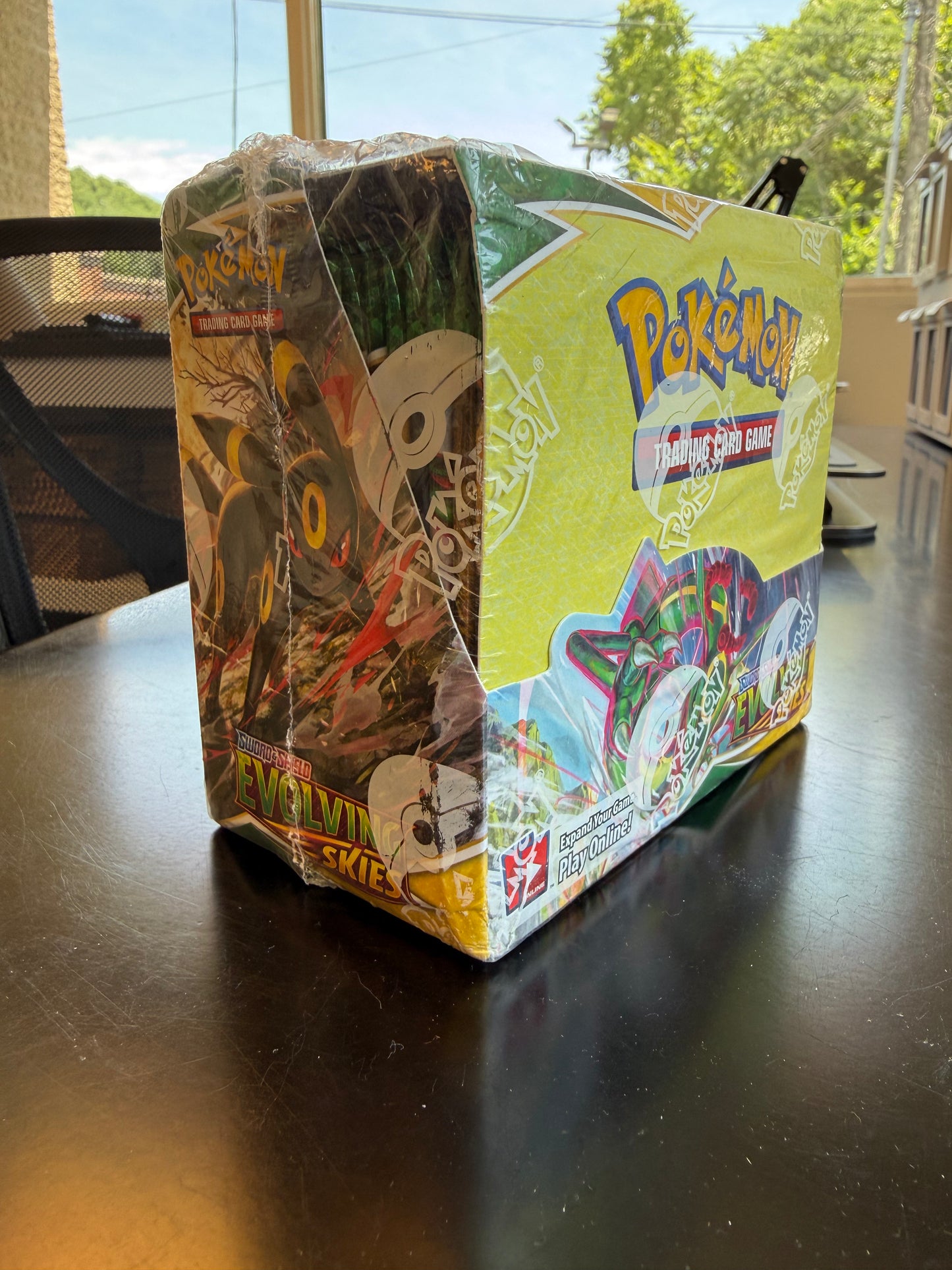 Evolving Skies Booster Box w/ Acrylic (w/ pics)