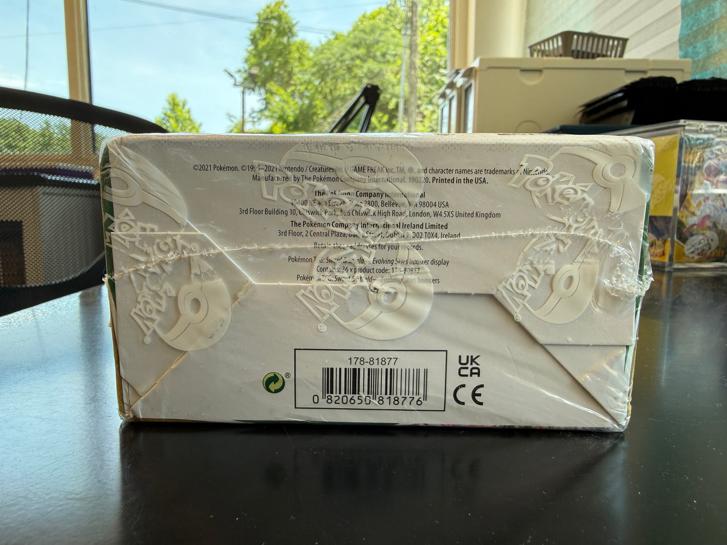 Evolving Skies Booster Box w/ Acrylic (w/ pics)