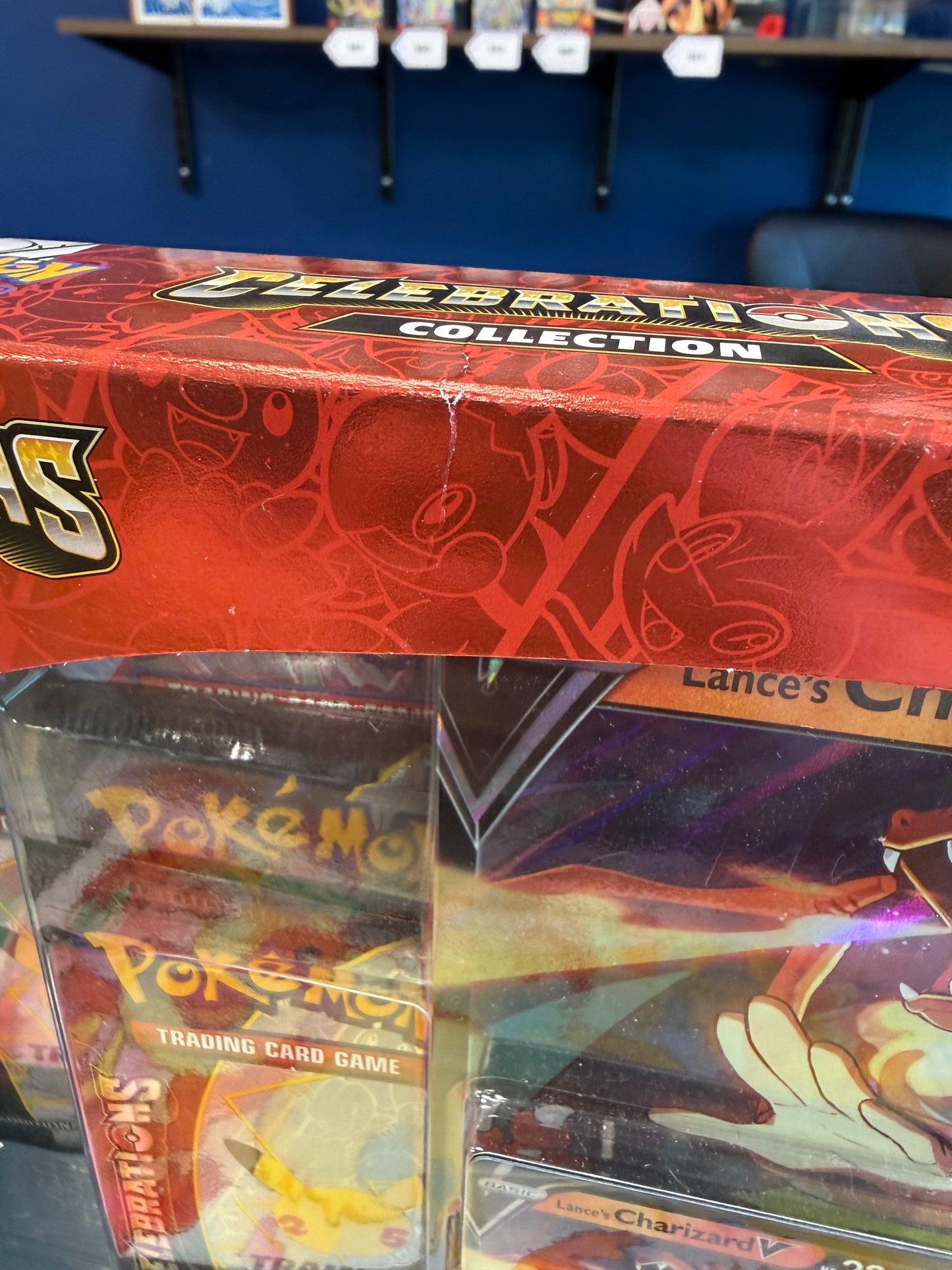 Lance's Charizard V Celebrations Collection (some wear)