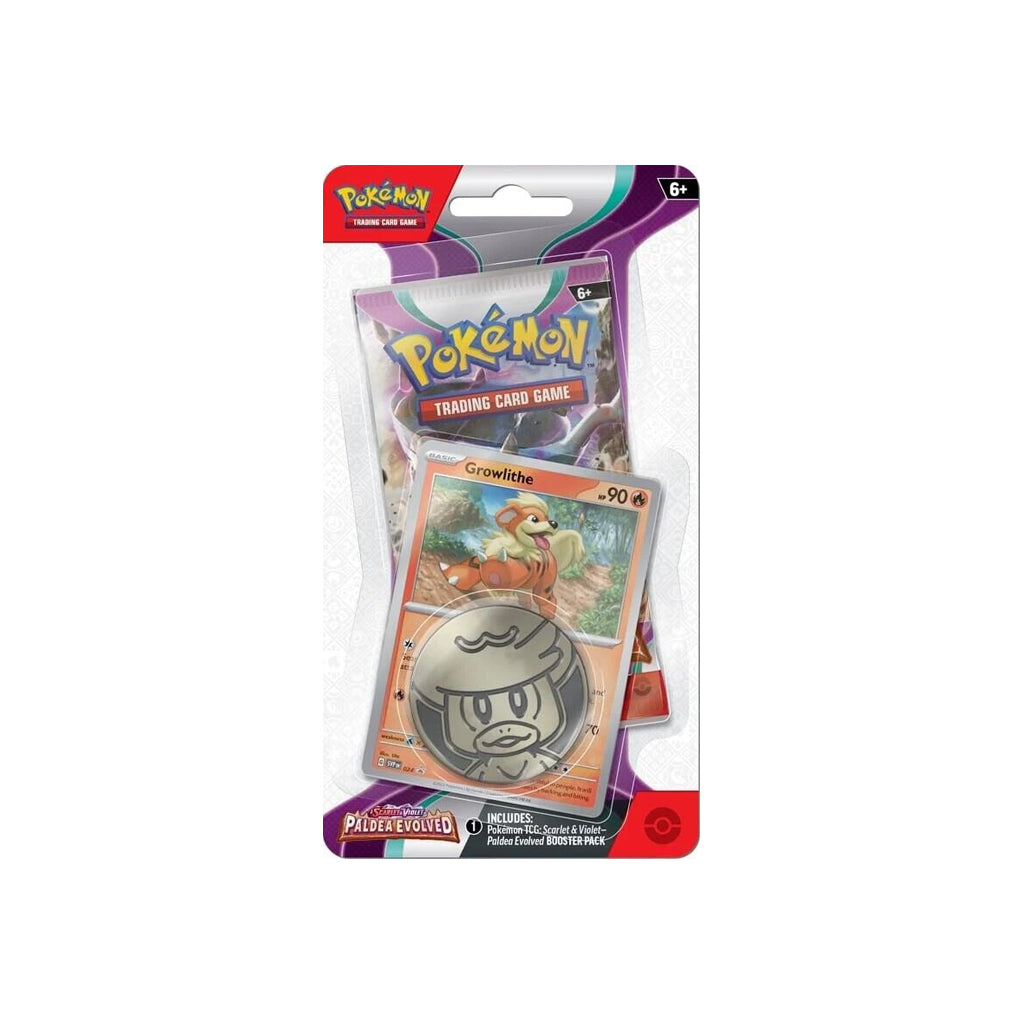 Paldea Evolved Single Pack Blister [Growlithe]