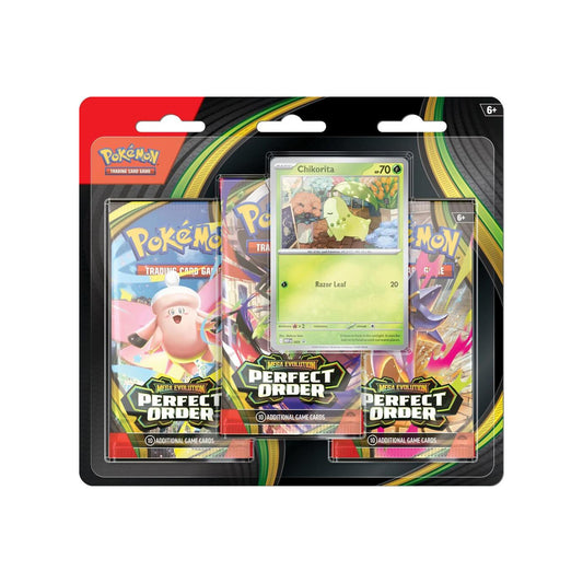 Perfect Order 3 Pack Blister [Chikorita]