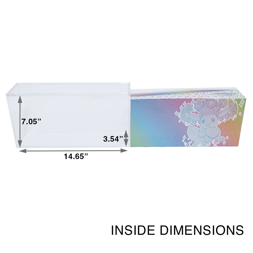 Platinum Protectors Acrylic Case for Prismatic Evolutions SPC