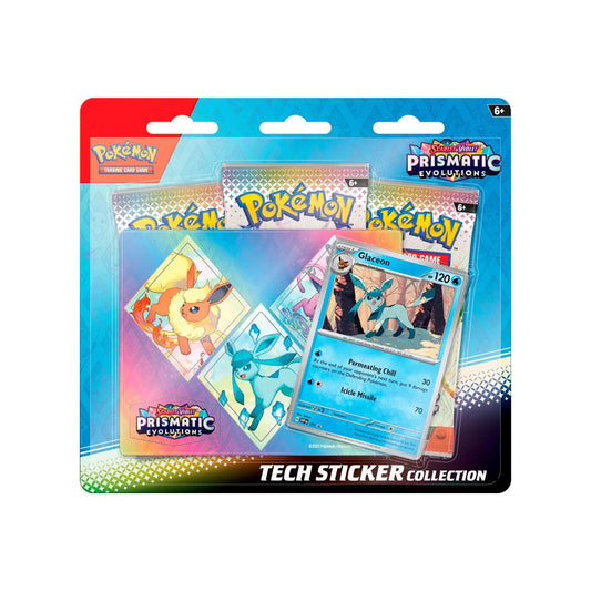Prismatic Evolutions Tech Sticker Collection [Glaceon]