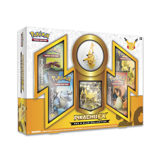 Red & Blue Collection [Pikachu EX] (Generations) (Tear, see pics)