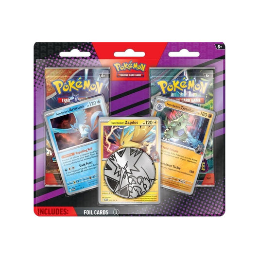 2-Pack Blister (Team Rocket's Articuno, Zapdos & Tyranitar)