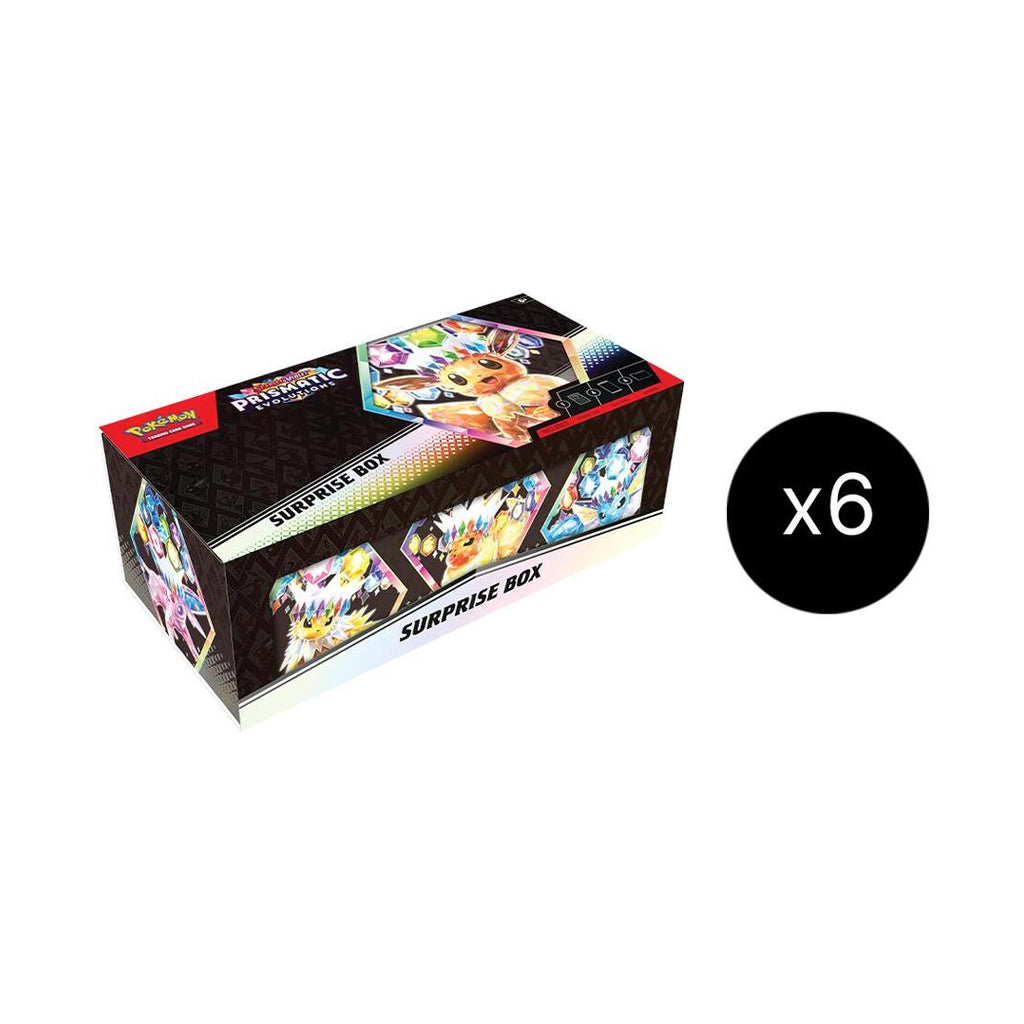 Prismatic Evolutions Surprise Box Case