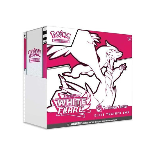 White Flare Pokemon Center Elite Trainer Box