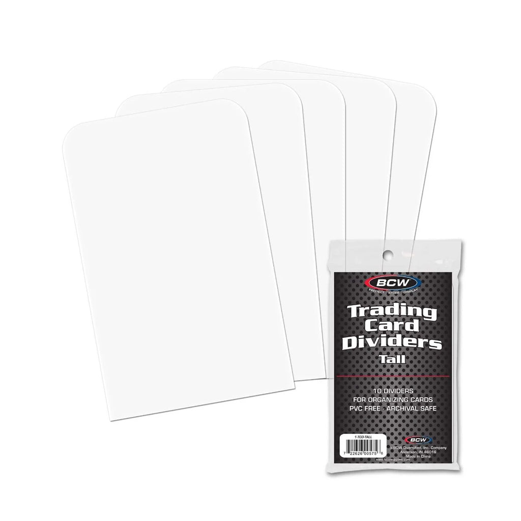 BCW Trading Card Dividers (Tall)