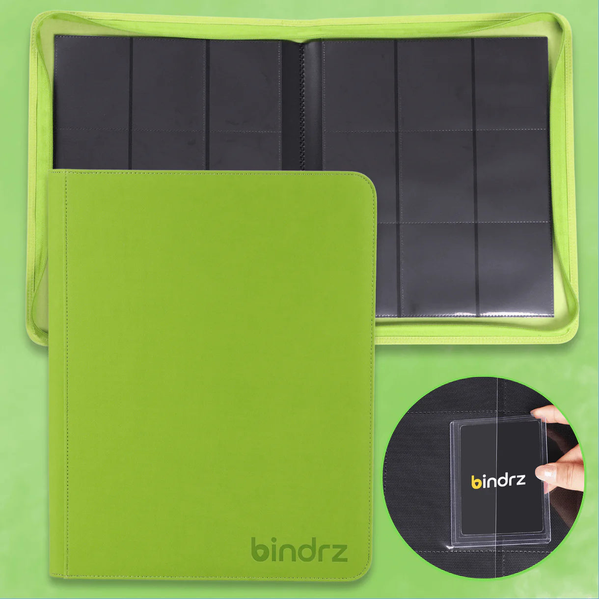 bindrz 9-Pocket 252 Toploader Binder