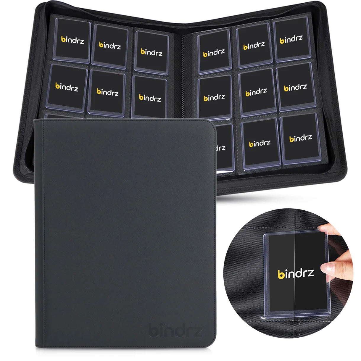 bindrz 9-Pocket 252 Toploader Binder