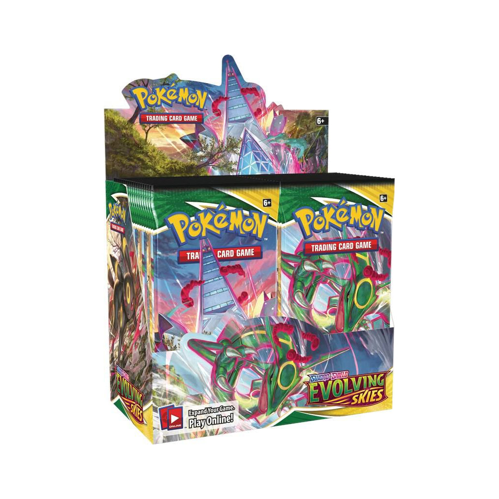 Evolving Skies Booster Box w/ Acrylic (w/ pics)