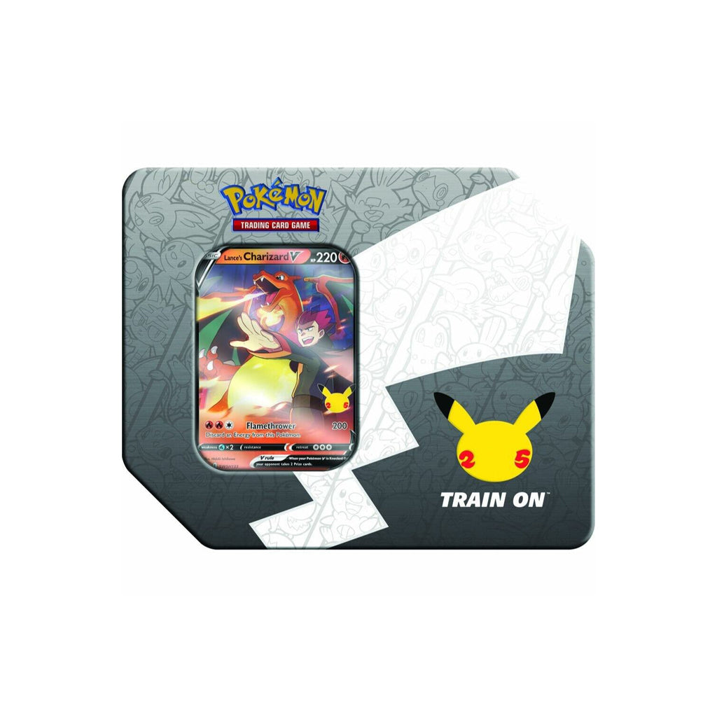 Celebrations Tin [Lance's Charizard V]