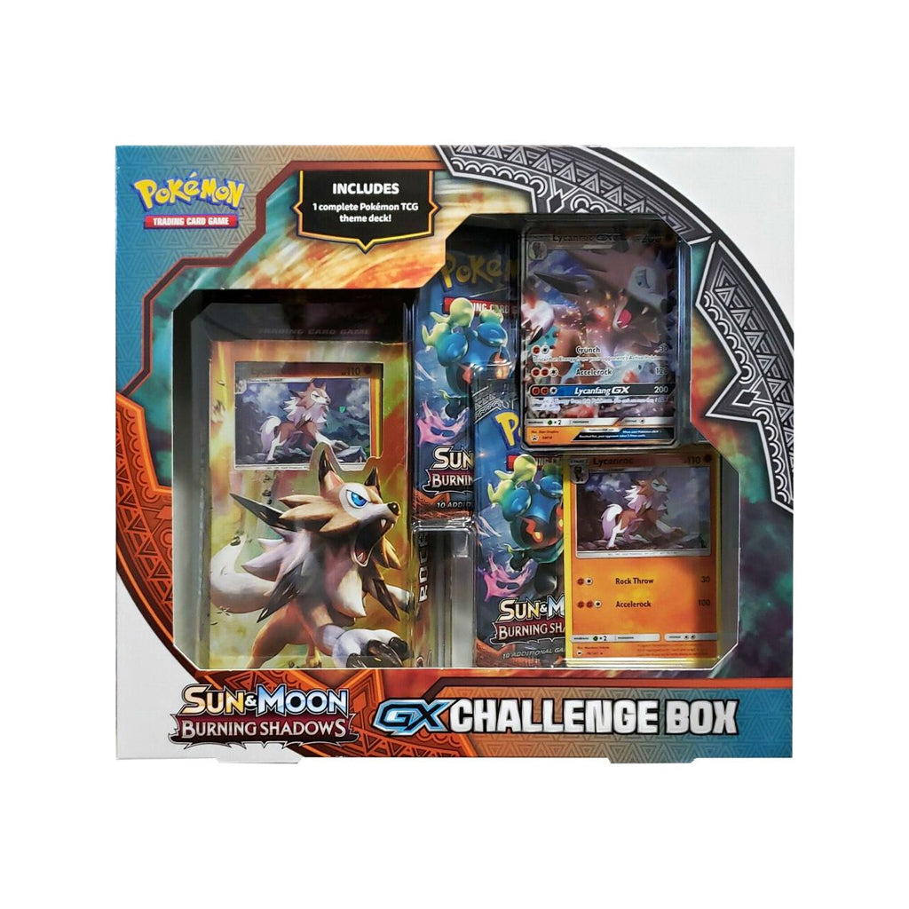 Sun & Moon Burning Shadows GX Challenge Box [Lycanroc]
