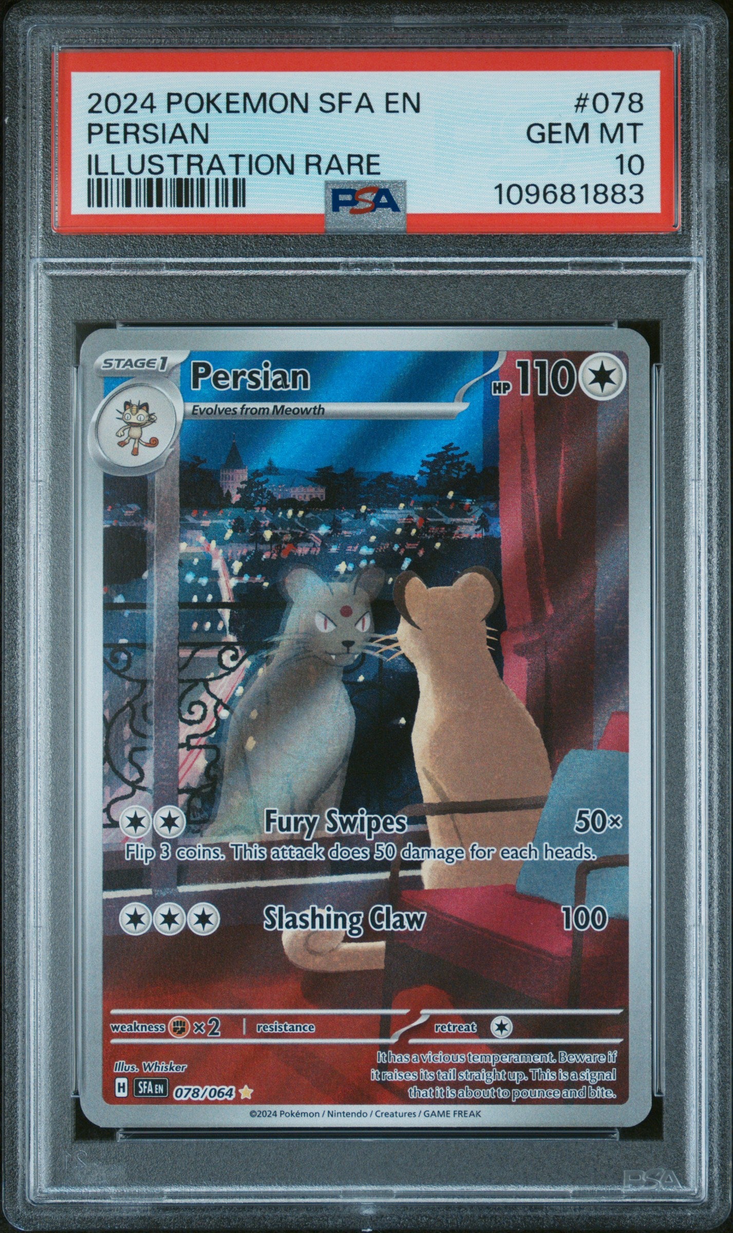PSA 10 Persian #078