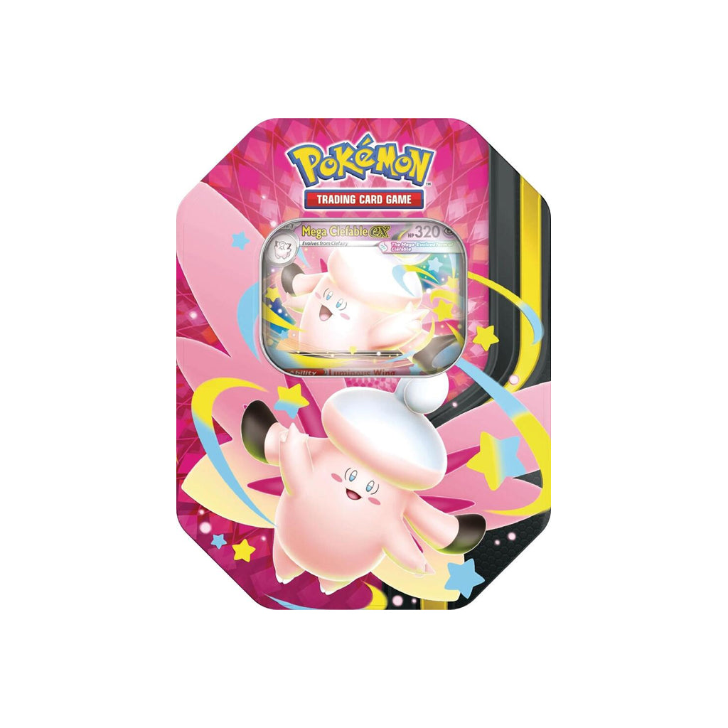 Mega Moonlit Tin [Clefable] (2 Chaos Rising & 2 Perfect Order)