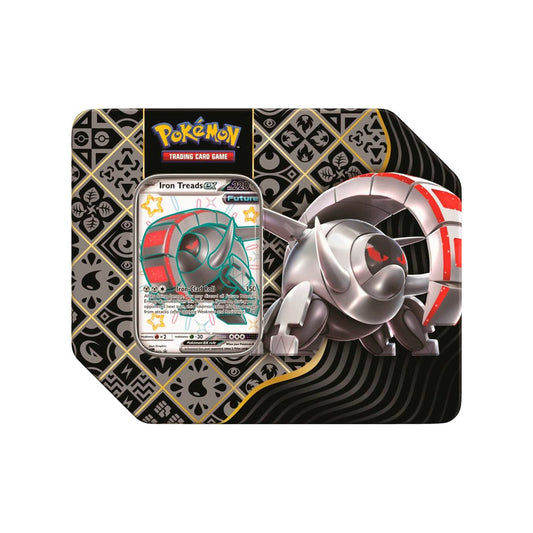 Paldean Fates Tin [Iron Treads ex]