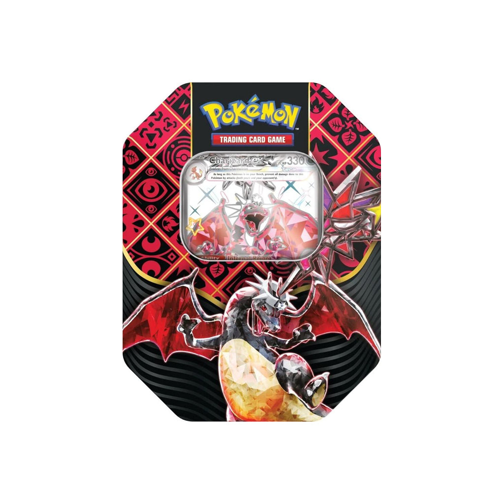 Paldean Fates Tin [Charizard ex] (International)