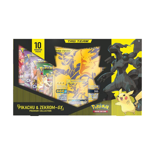 Pikachu & Zekrom GX Premium Collection (minor damage, see pics)