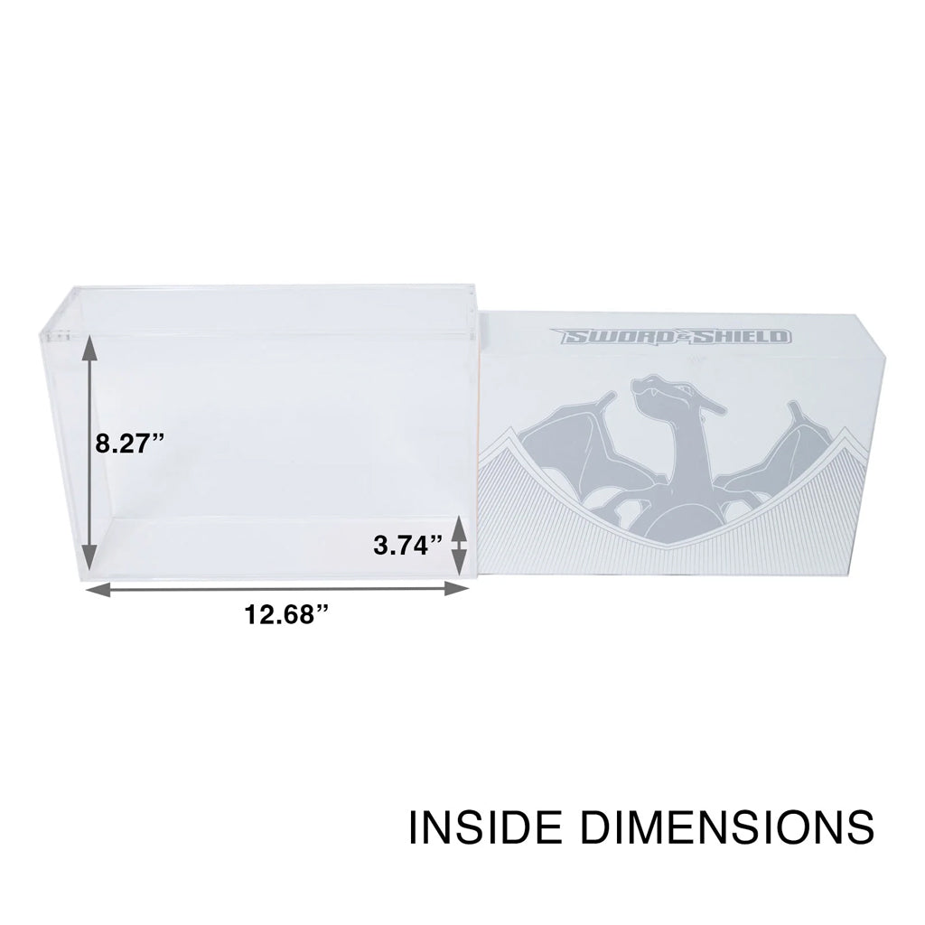 Platinum Protectors Acrylic Case for Sword & Shield: Charizard Ultra Premium Collection