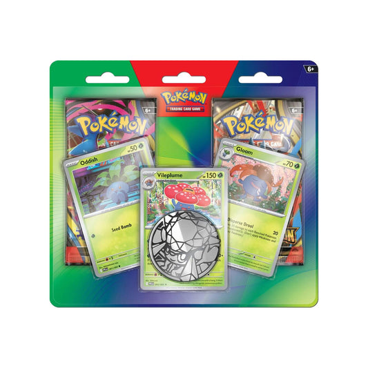 2-Pack Blister Pack [Oddish, Gloom, & Vileplume] (Phantasmal & Mega)