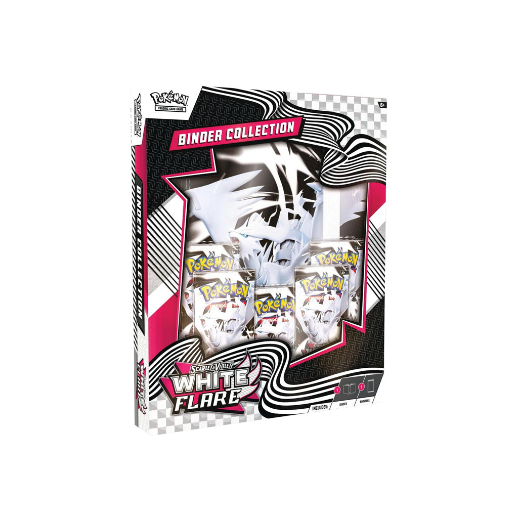 White Flare Binder Collection